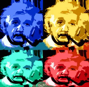 Einstein-fourever-(Papierco